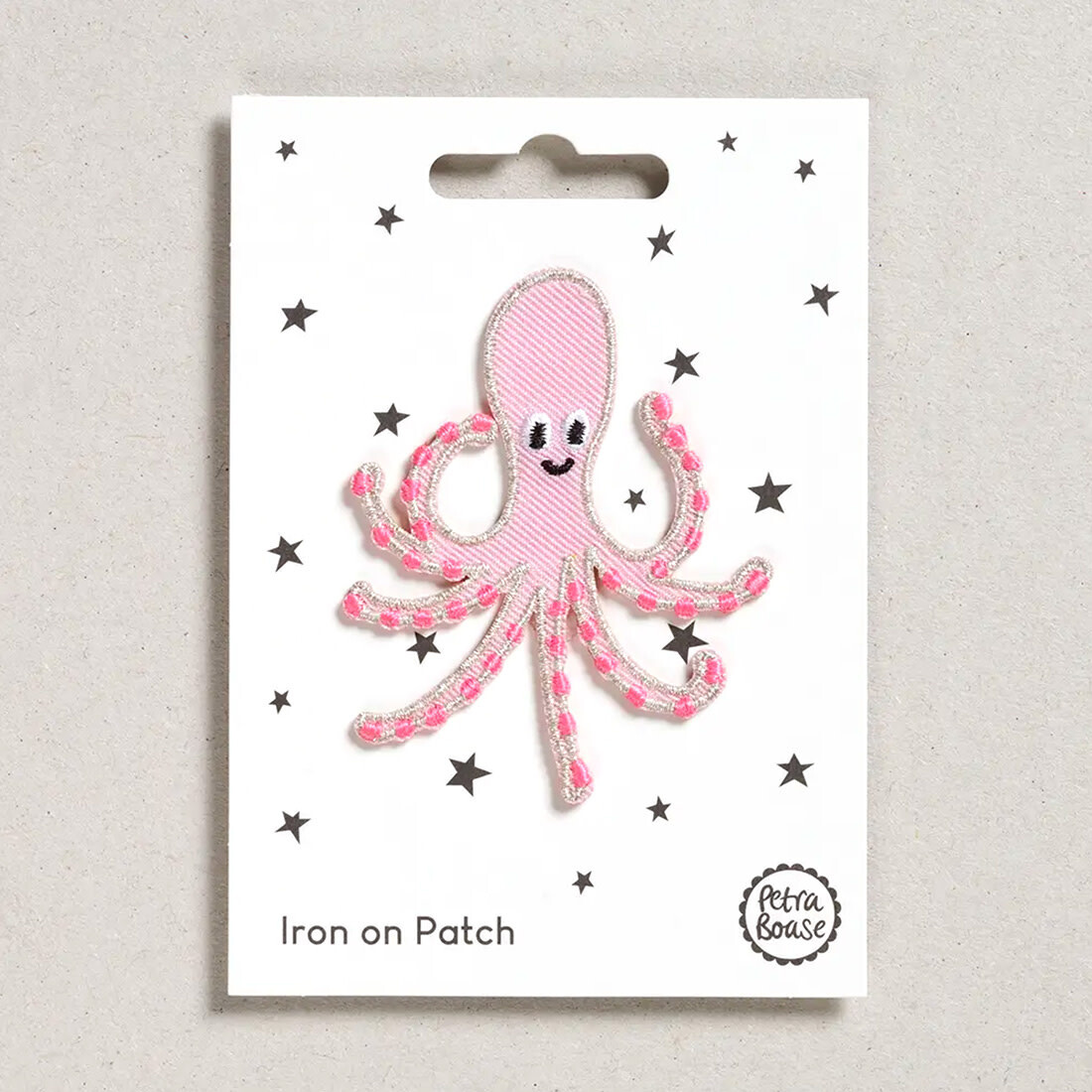Petra Boase Patch Rosa Oktopus