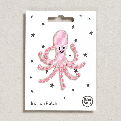 Petra Boase Patch Rosa Oktopus