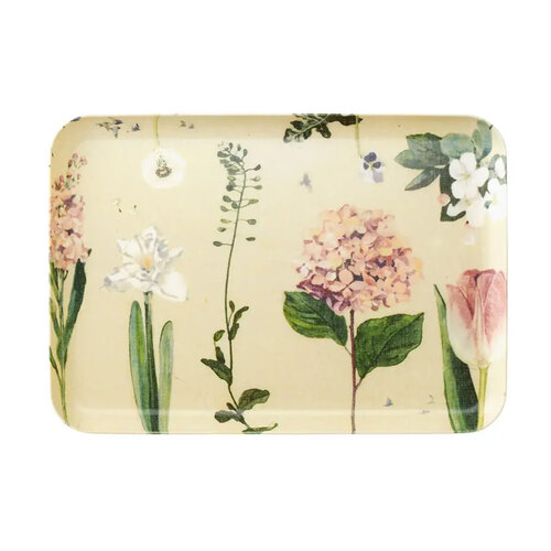 fog linen work. Leinentablett «Botanical» mittelgross