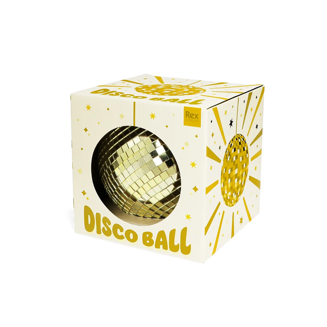 Rex International Discokugel gold «small»