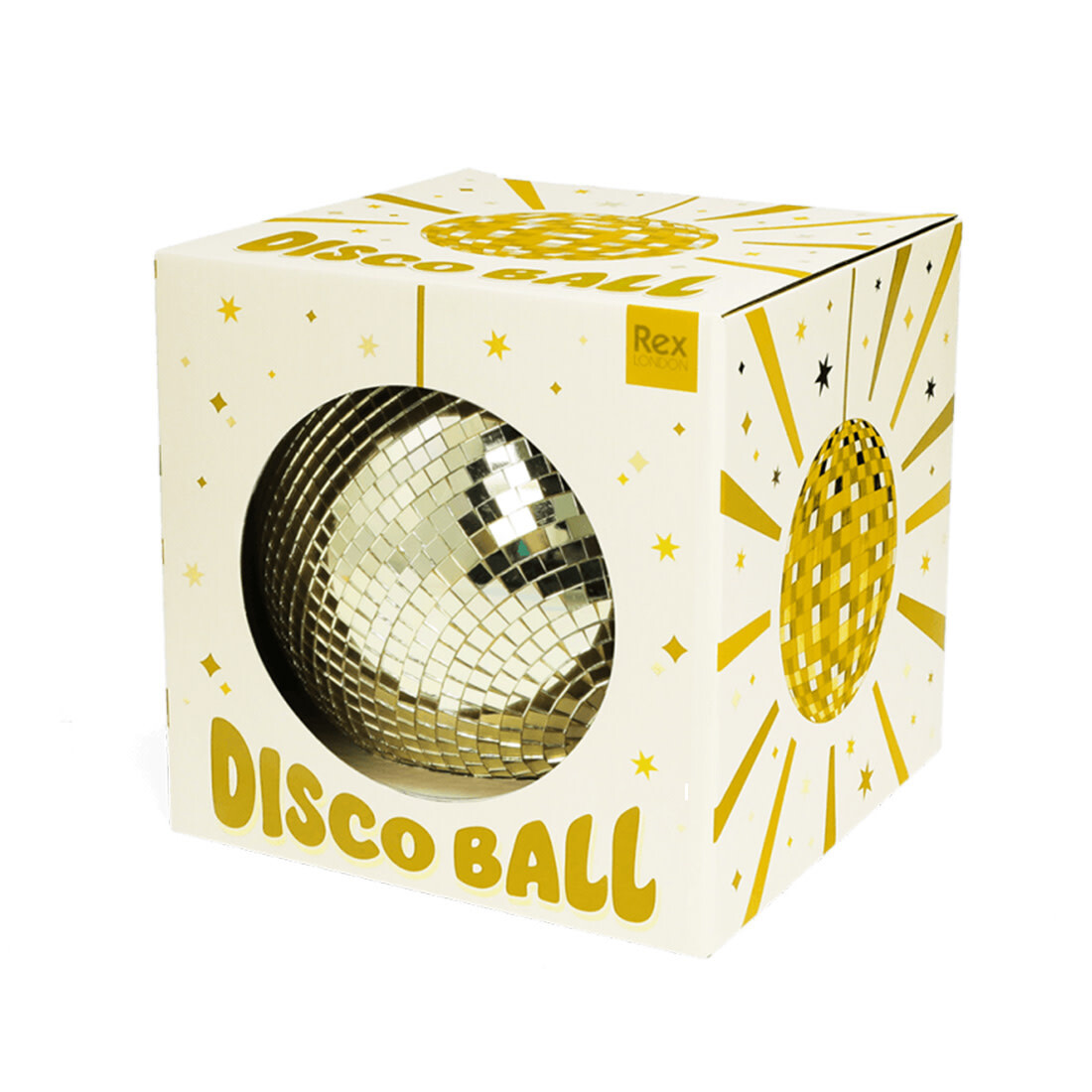 Rex International Discokugel gold «medium»