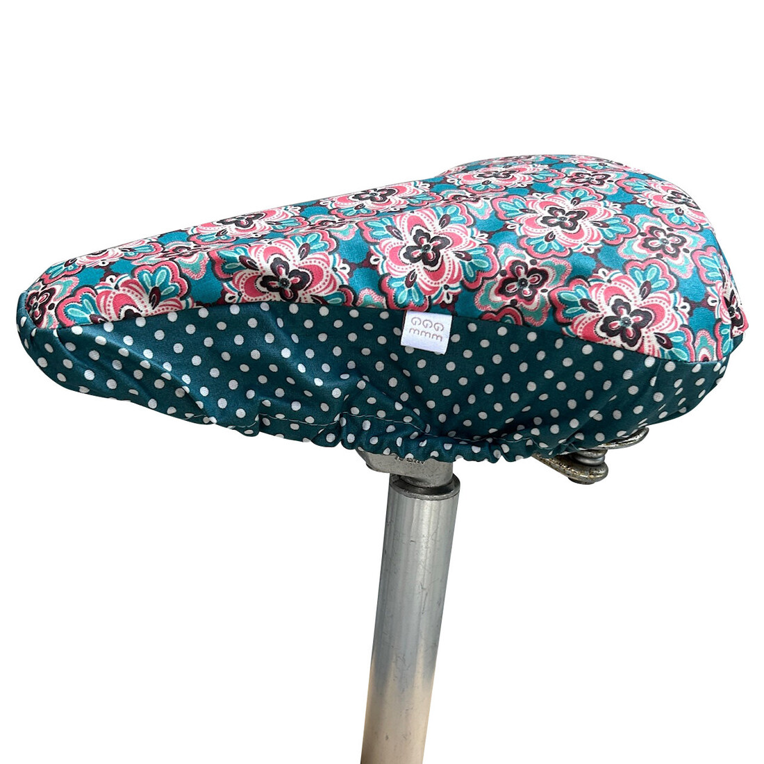 Velosattelbezug «Floral Dots»