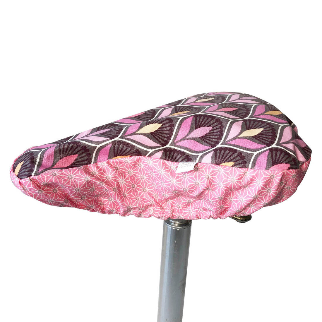 Fahrradsattelbezug «Pink Petals»