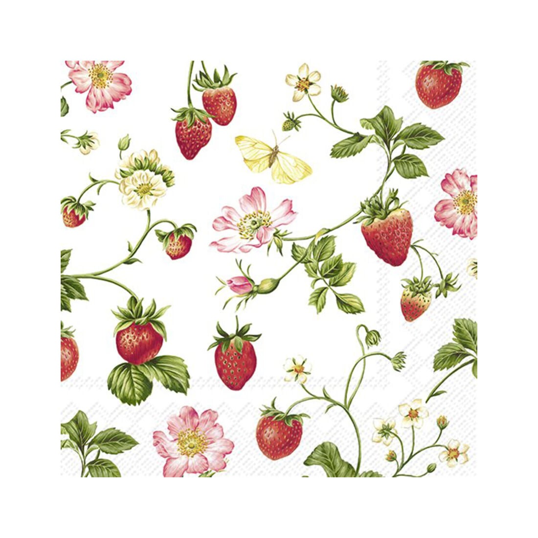 Ihr Papierservietten «Sweet Strawberry»