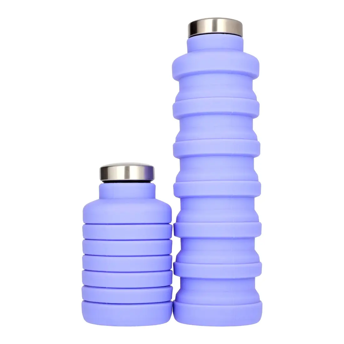 pandoo Faltbare Trinkflasche violett
