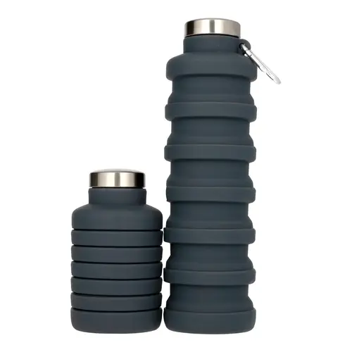 pandoo Faltbare Trinkflasche anthrazit