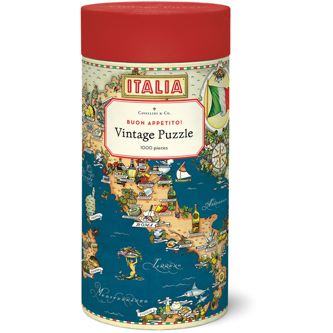 Cavallini Puzzle «Boun Appetito»