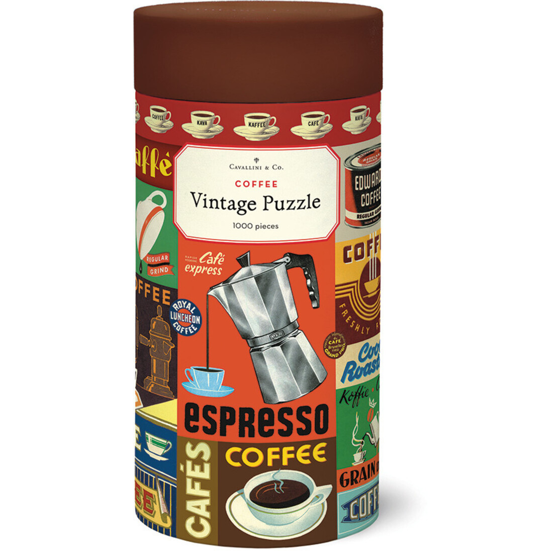 Cavallini Puzzle «Coffee»