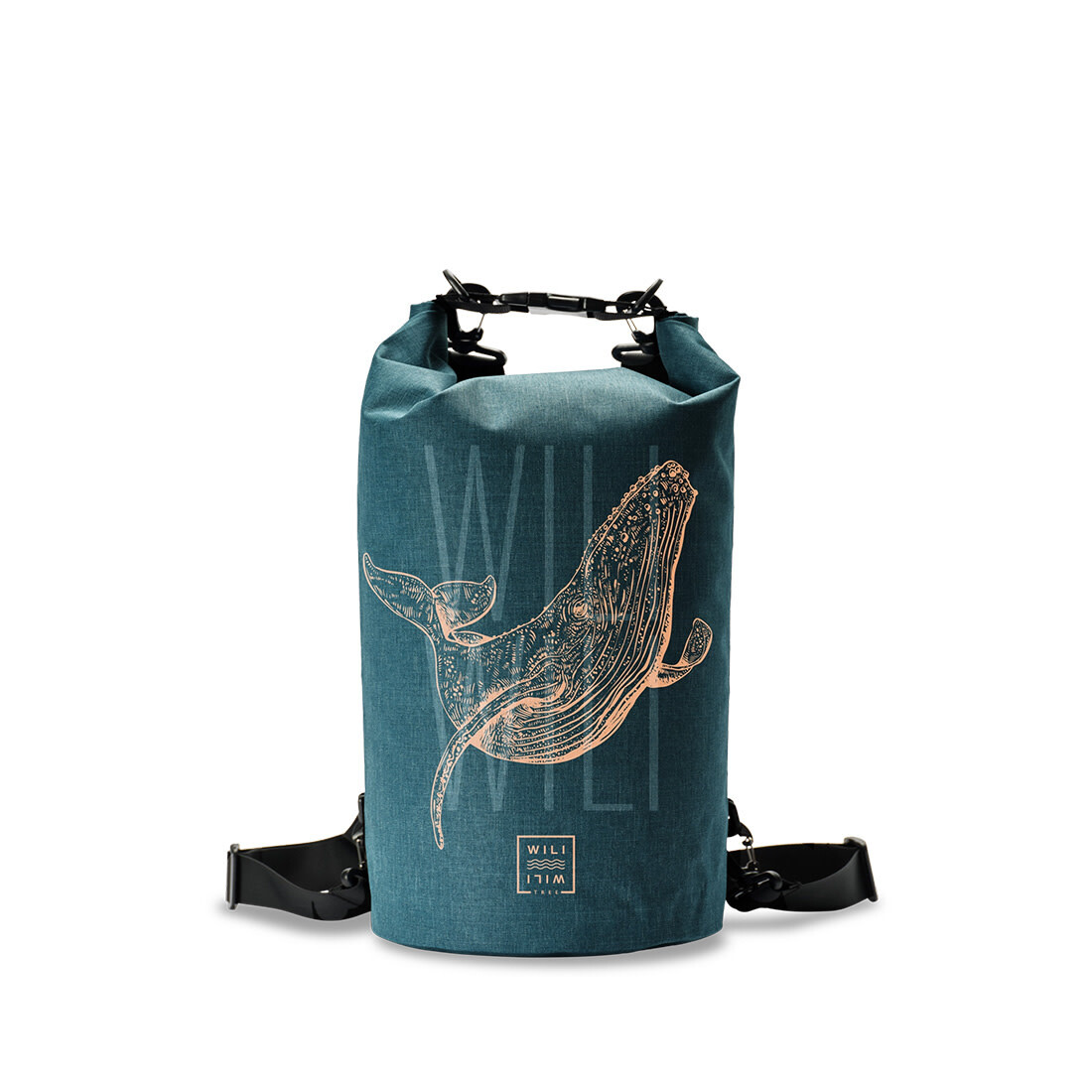 WILI WILI TREE WILI WILI Whale Tales Dry Bag 20L «Deep Sea»