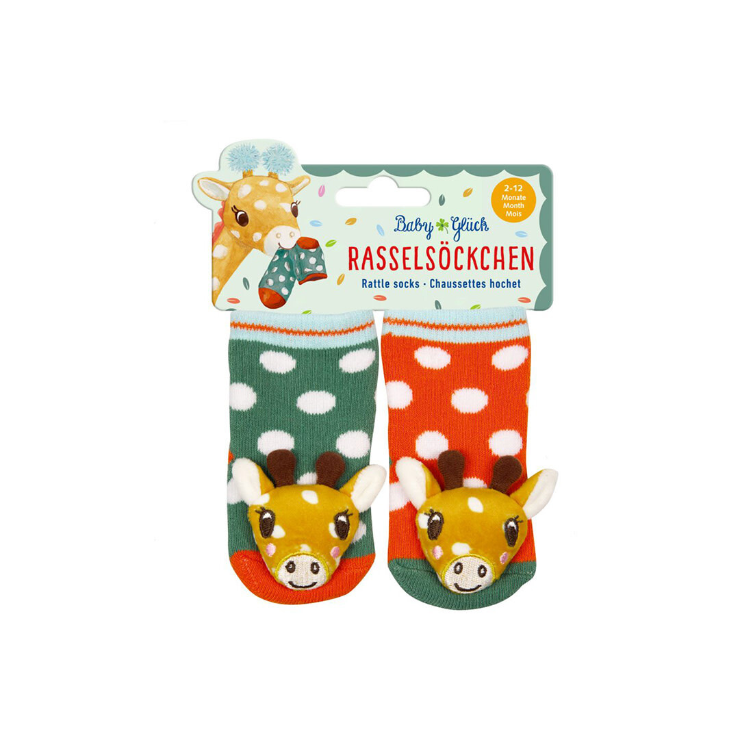 Die Spiegelburg Rasselsöckchen Giraffe