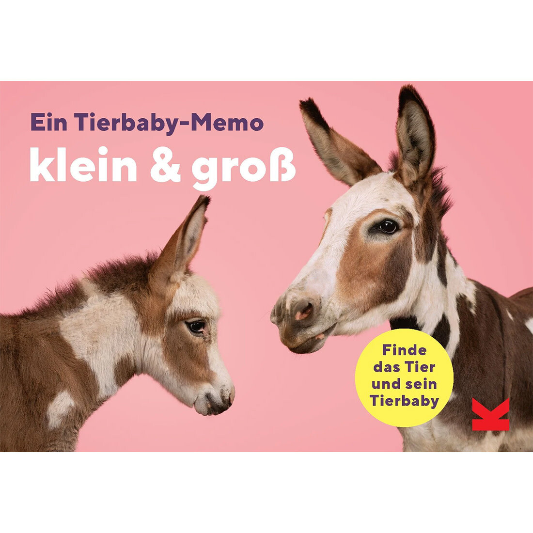 klein und gross Ein Tierbaby Memo
