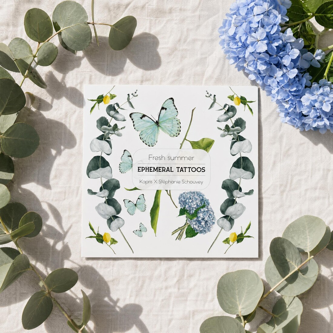 Kapris Temporary-Tattoos «Fresh summer»