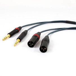 Jack - XLR male kabel, dubbel