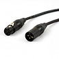 Microfoonkabel, XLR female - XLR male, verguld