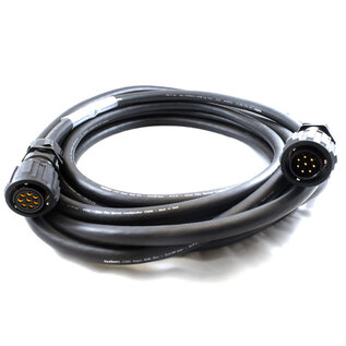 8x4mm2 speakerkabel SPK008 male met rubber ring -> SPK008 female met rubber ring