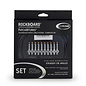 RockBoard PatchWorks Solderless Patch Cable Set met 10 pluggen (chroom)