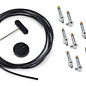 RockBoard PatchWorks Solderless Patch Cable Set met 10 pluggen (chroom)