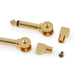 RockBoard PatchWorks Solderless Patch Cable Set met 10 pluggen (goud)