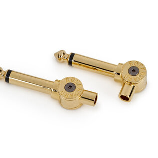 RockBoard PatchWorks Solderless Patch Cable Set met 10 pluggen (goud)