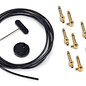 RockBoard PatchWorks Solderless Patch Cable Set met 10 pluggen (goud)