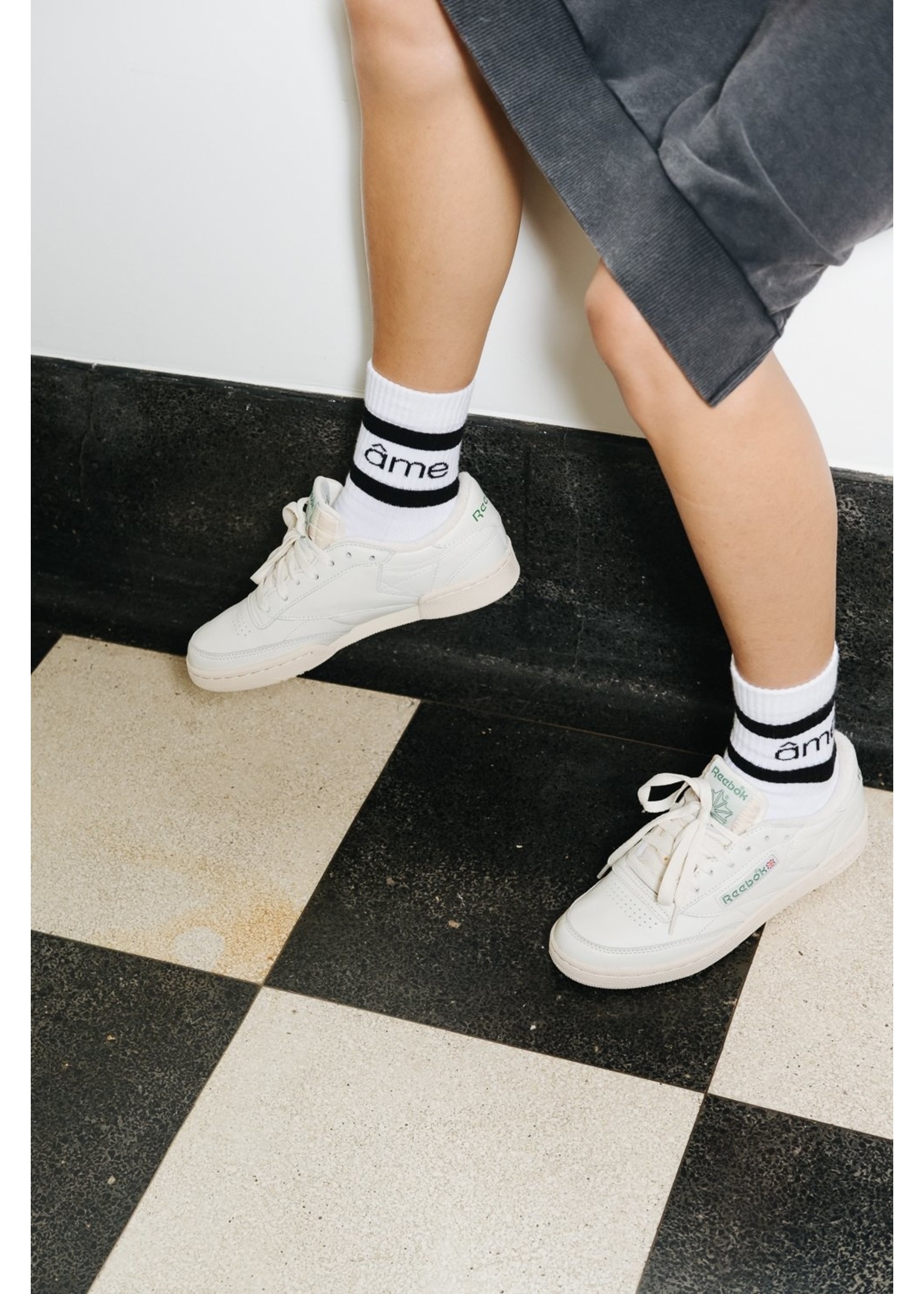 SPORTY SOCKS WHITE