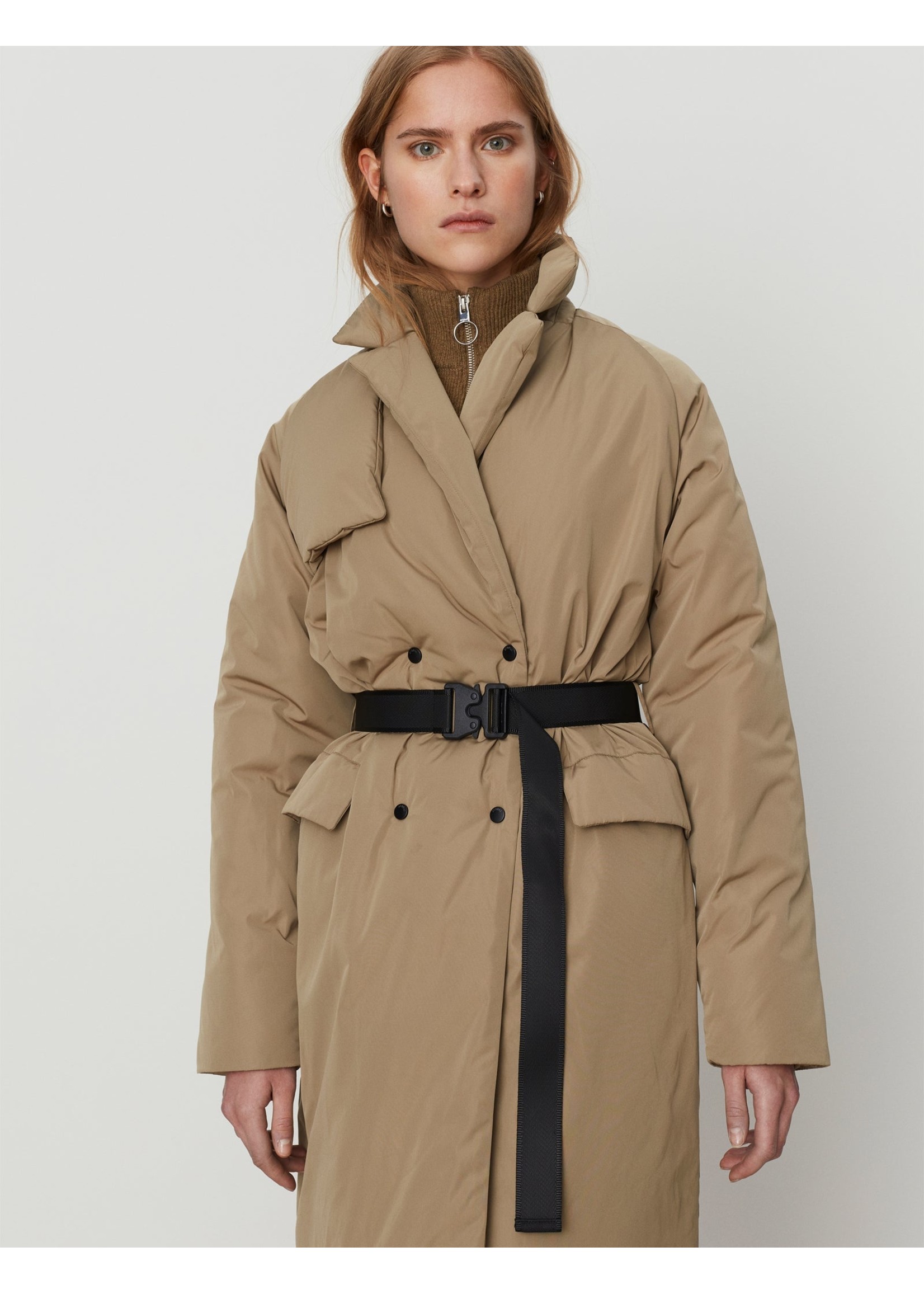 PADDED TRENCH