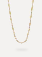 STRASS TENNIS NECKLACE GOLD