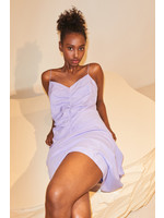 DRAPE SLIP DRESS