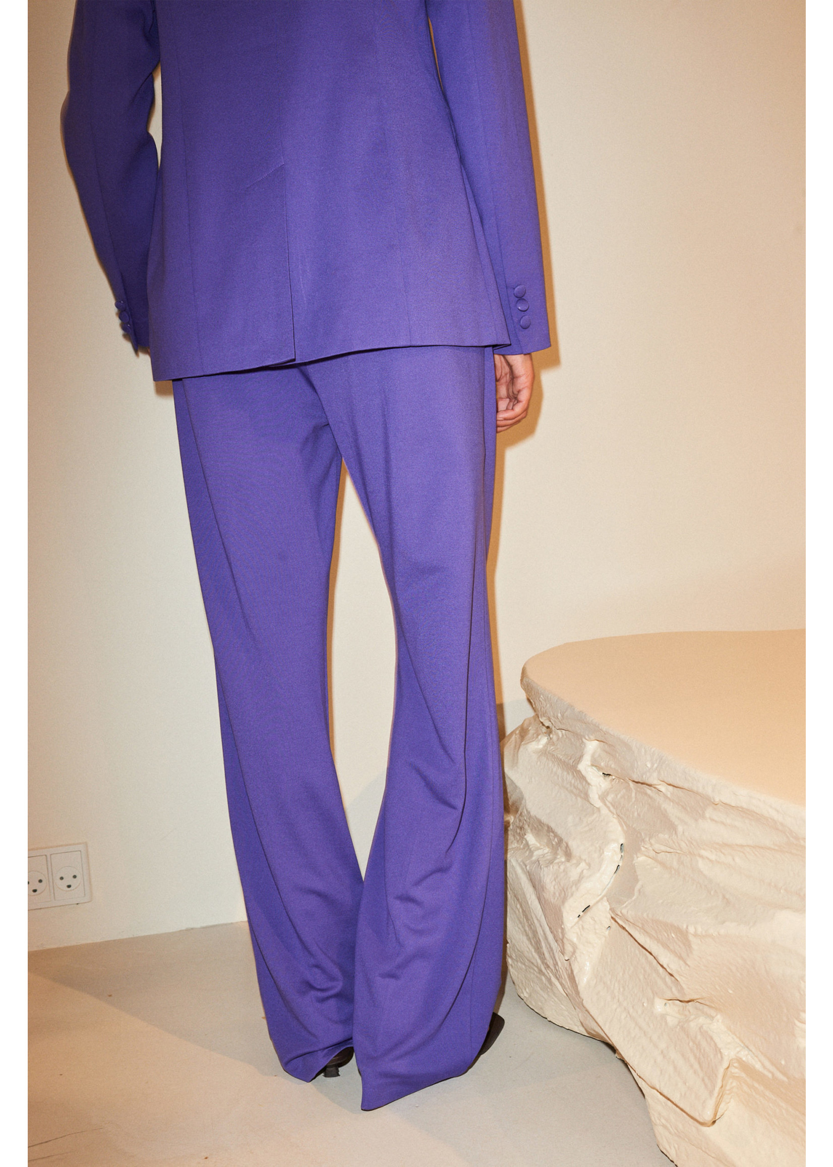 PURPLE SUIT PANTS