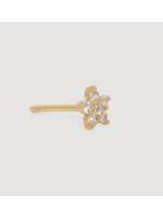 Jolie Flower Strass Gold