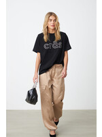 SATIN CARGO PANT