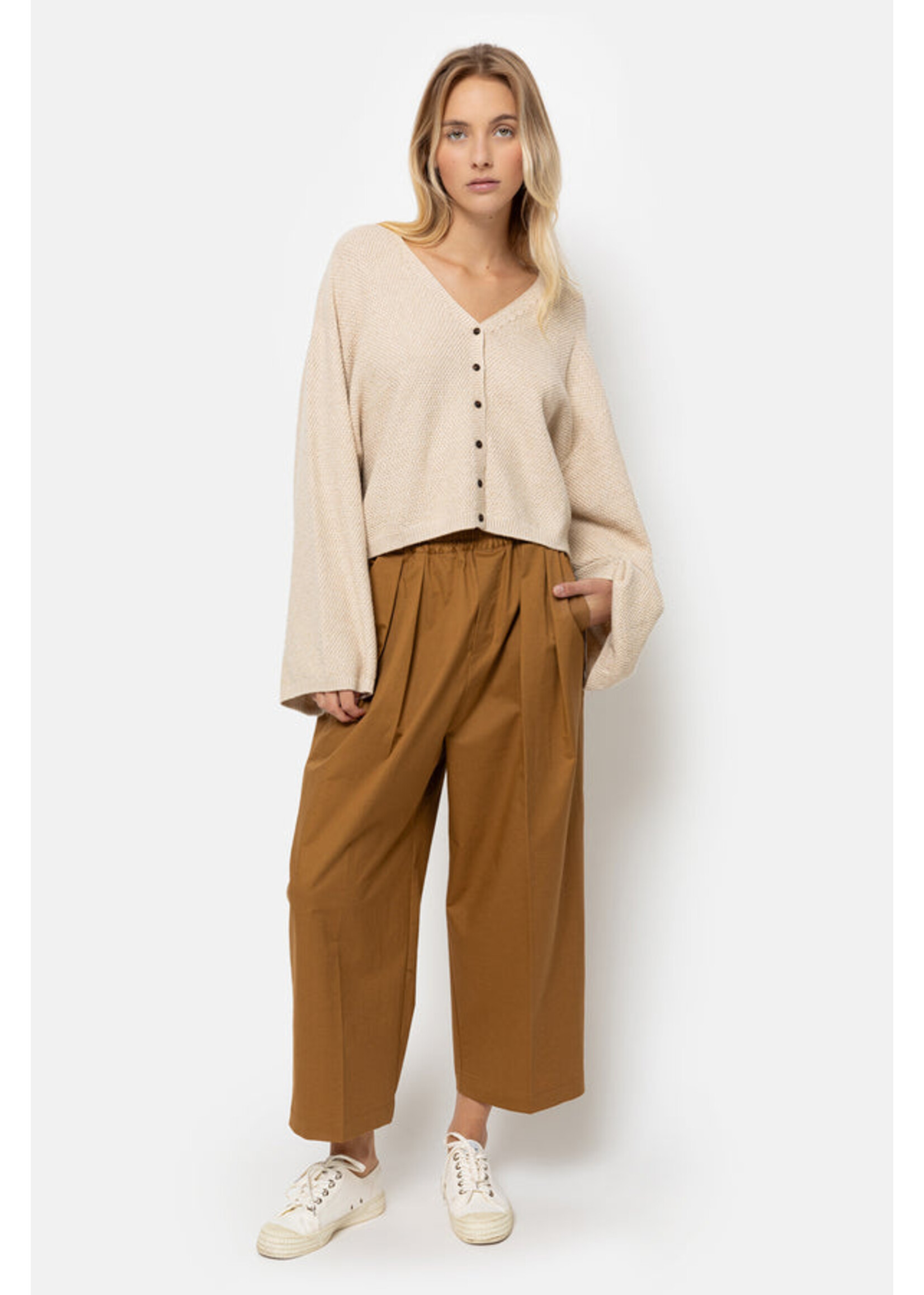 PLEATED PANTS