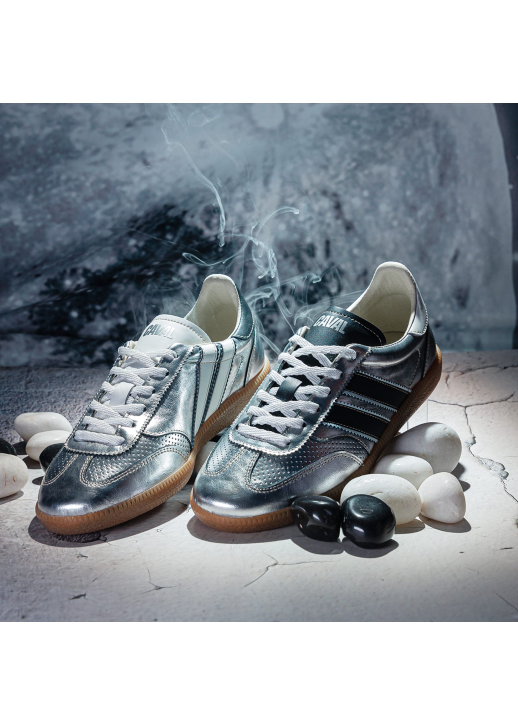 LUNA TITANIUM SNEAKERS