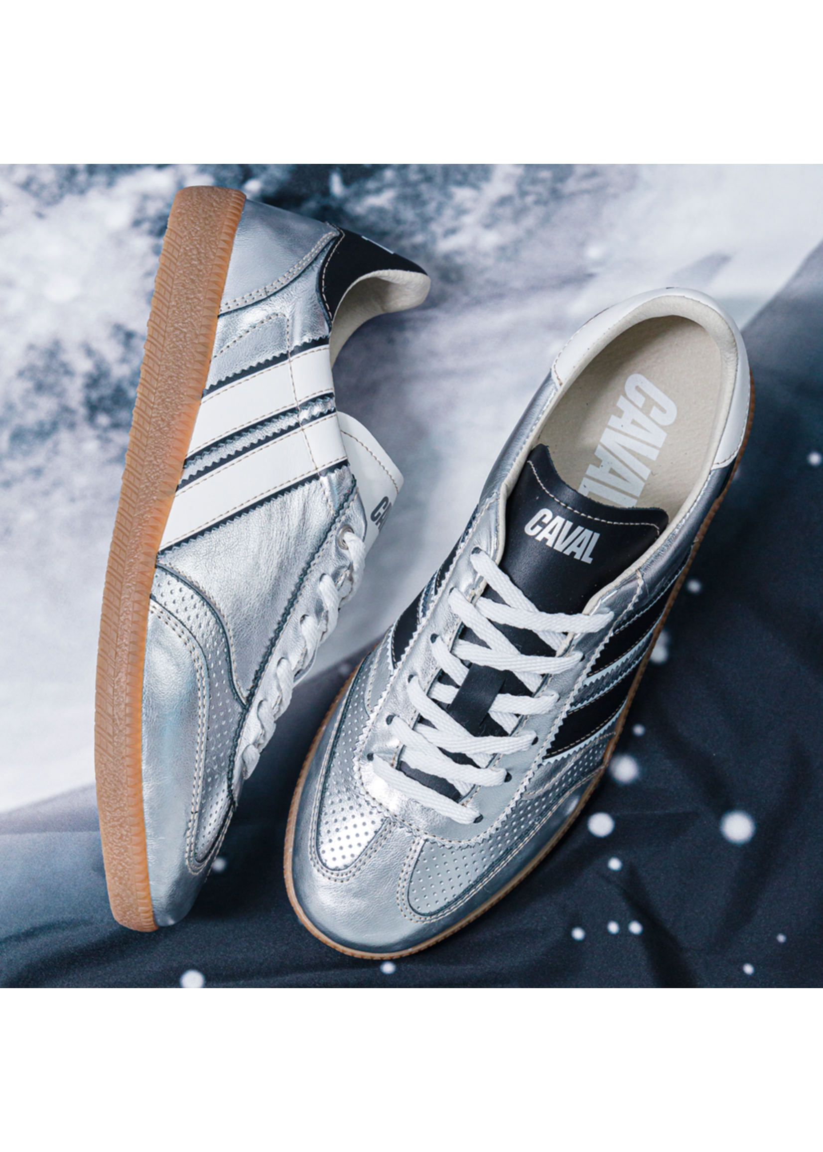 LUNA TITANIUM SNEAKERS