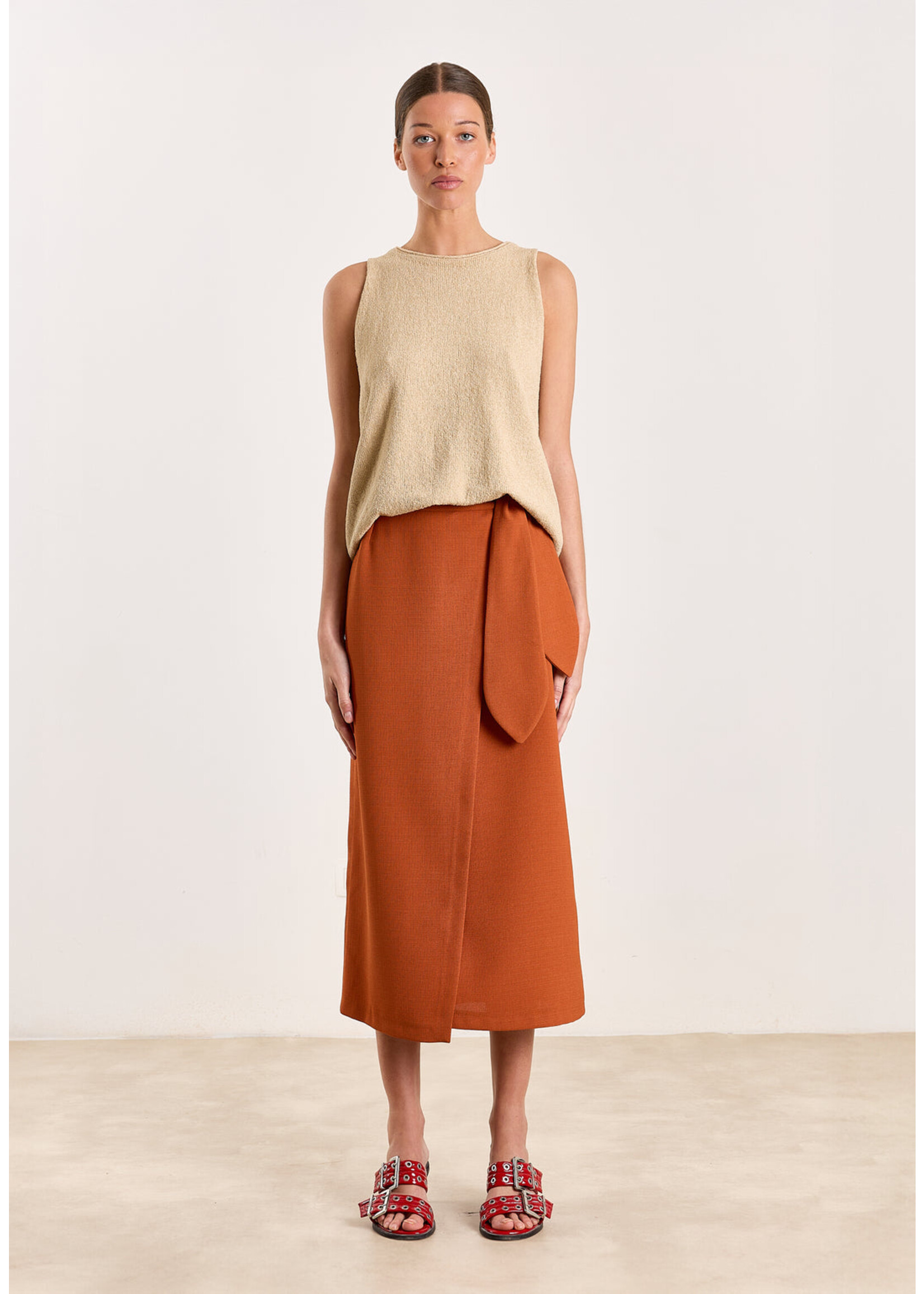 RUST SKIRT