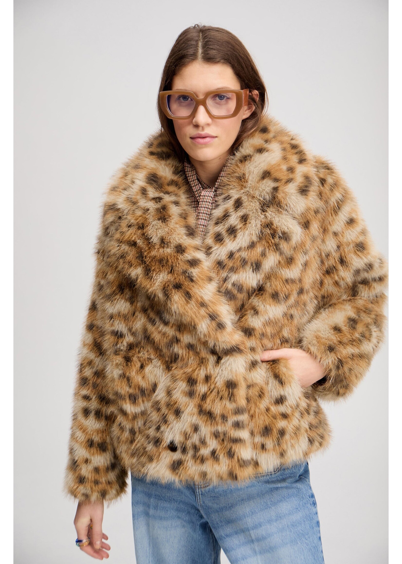 FAUX FUR JACKET
