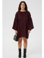 BALLOON SLEEVE DRESS