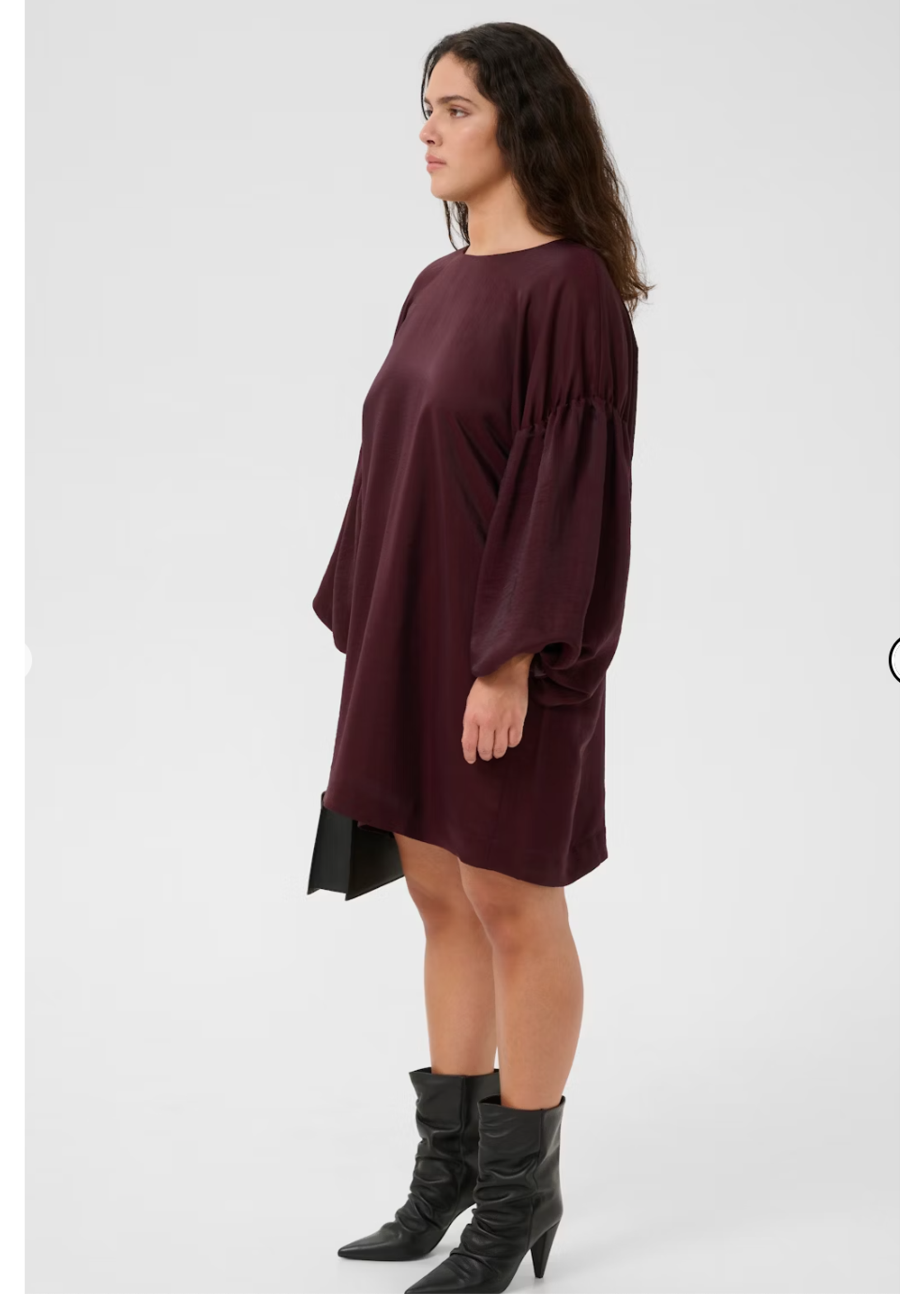 BALLOON SLEEVE DRESS