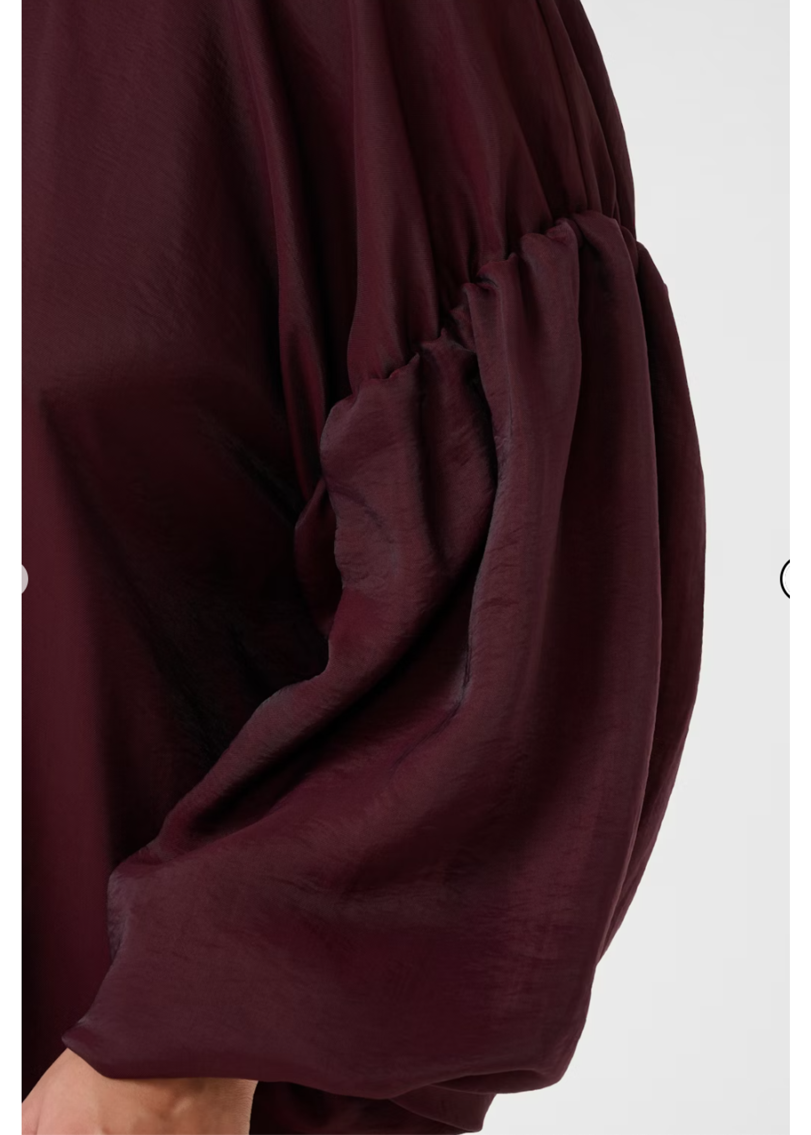 BALLOON SLEEVE DRESS