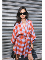CHECK DRESS