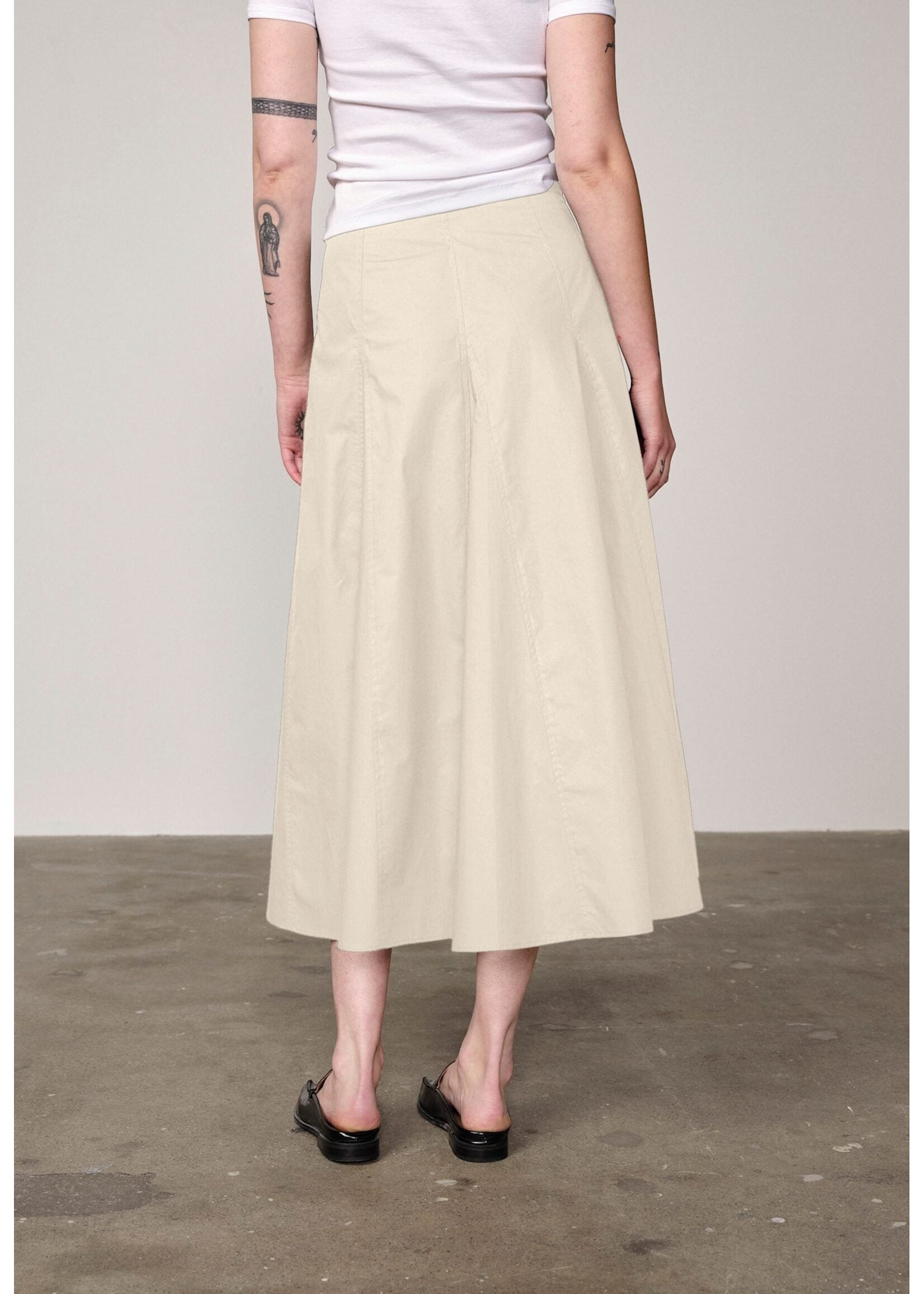 POPLIN SKIRT