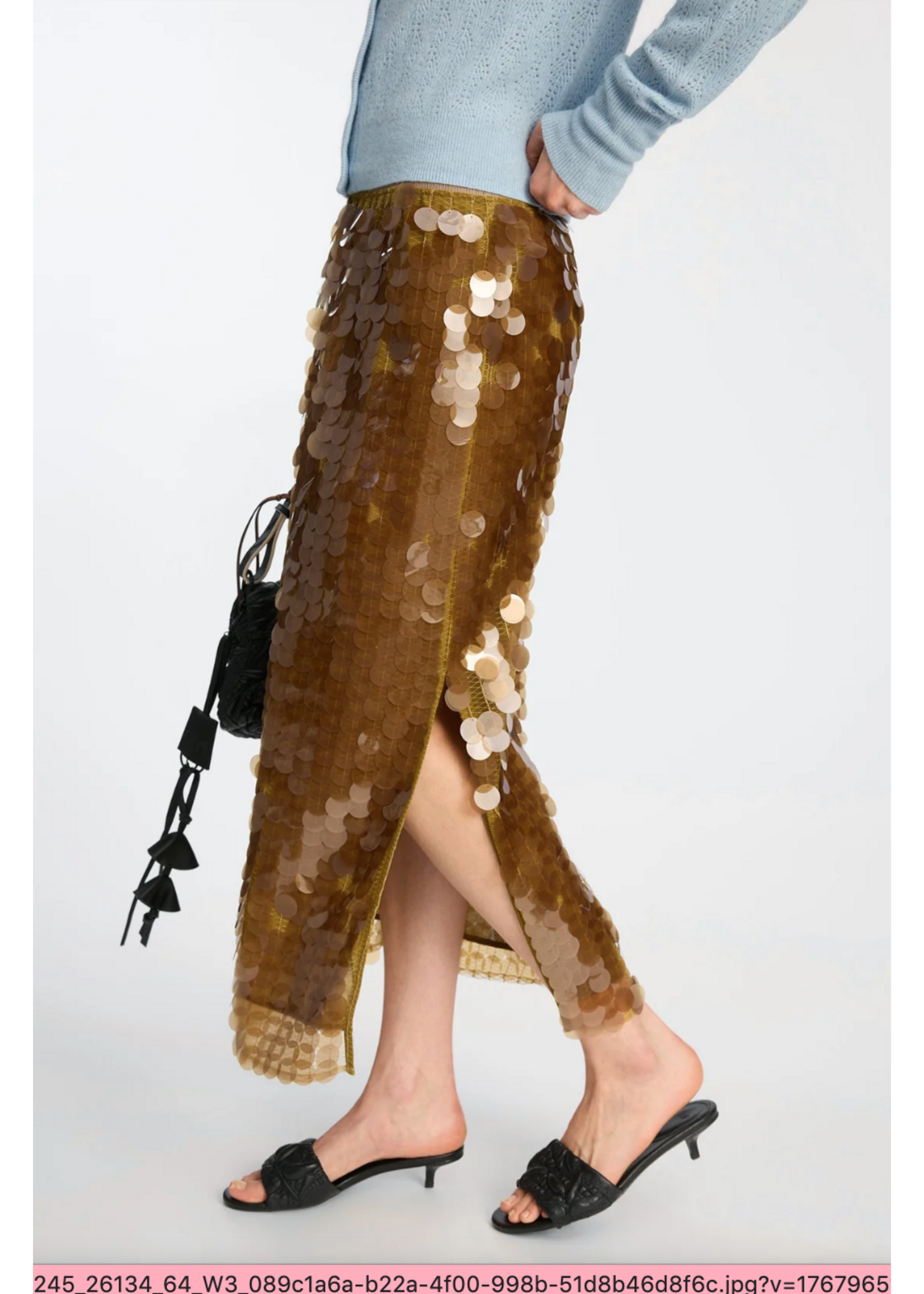 SEQUIN SKIRT#