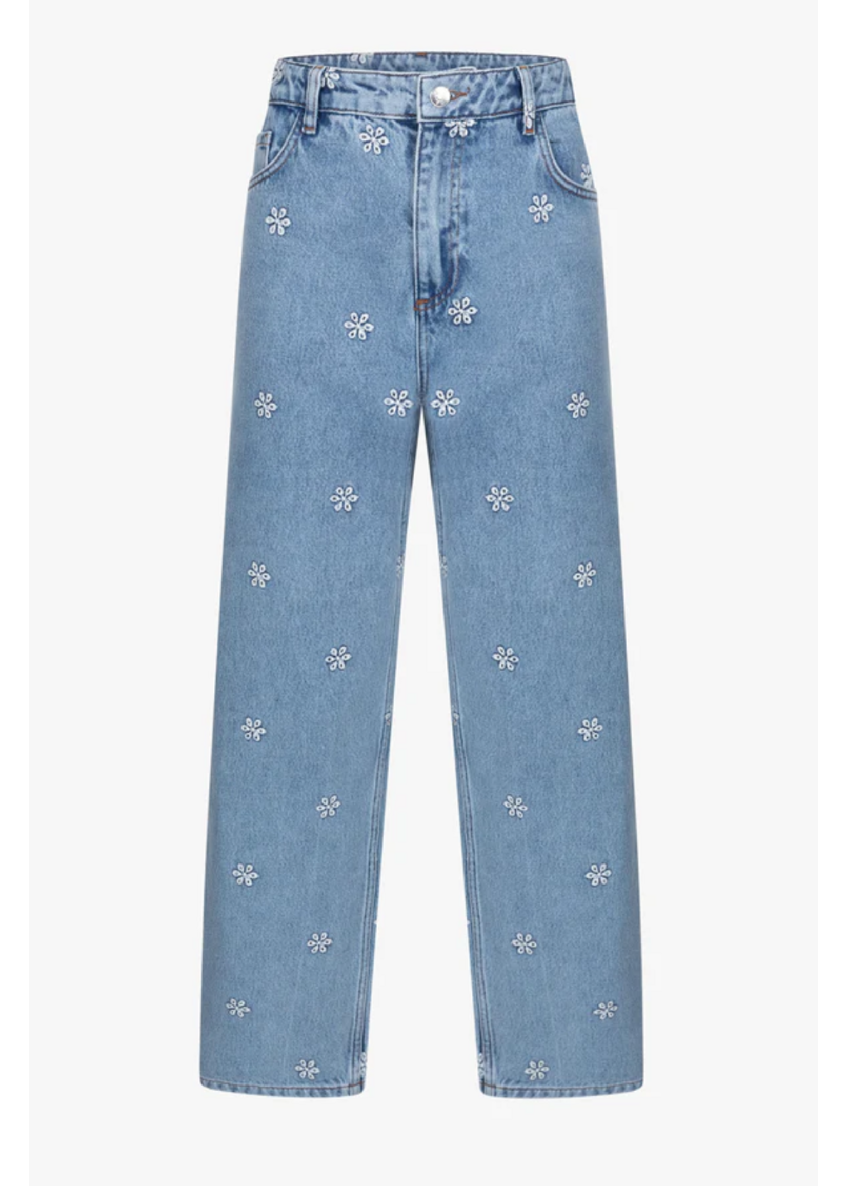 EMBROIDERED JEANS