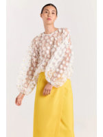 SHEER DAISY BLOUSE