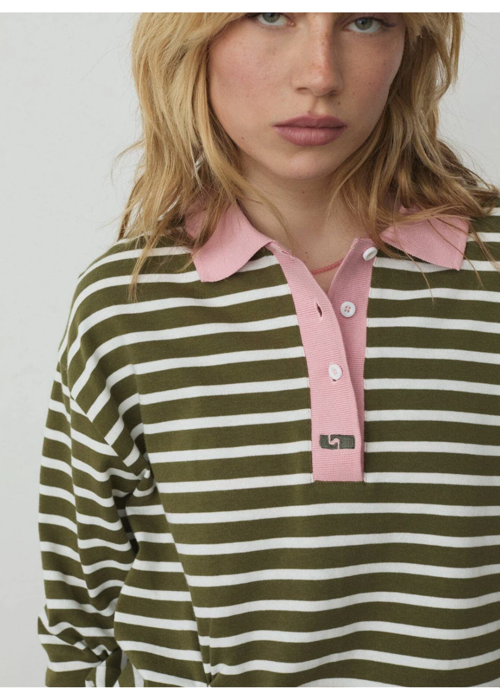 STRIPED POLO