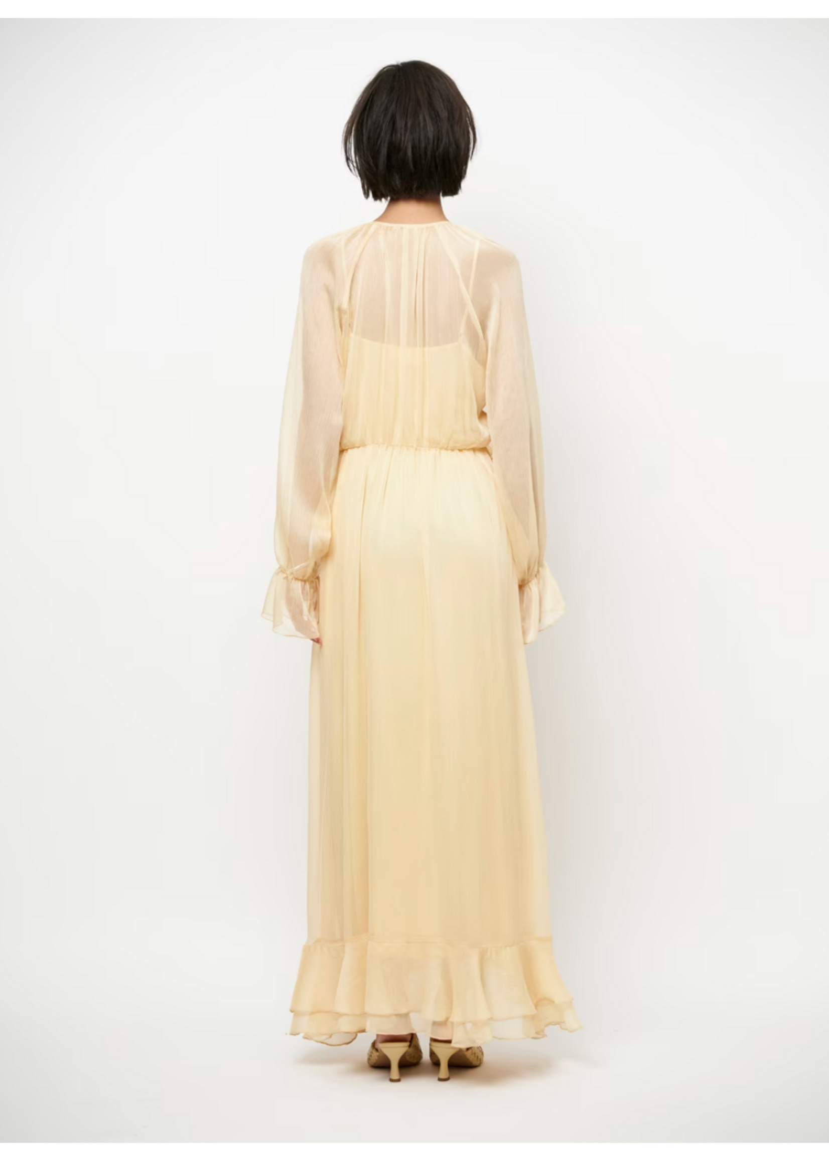 CHIFFON MAXI DRESS