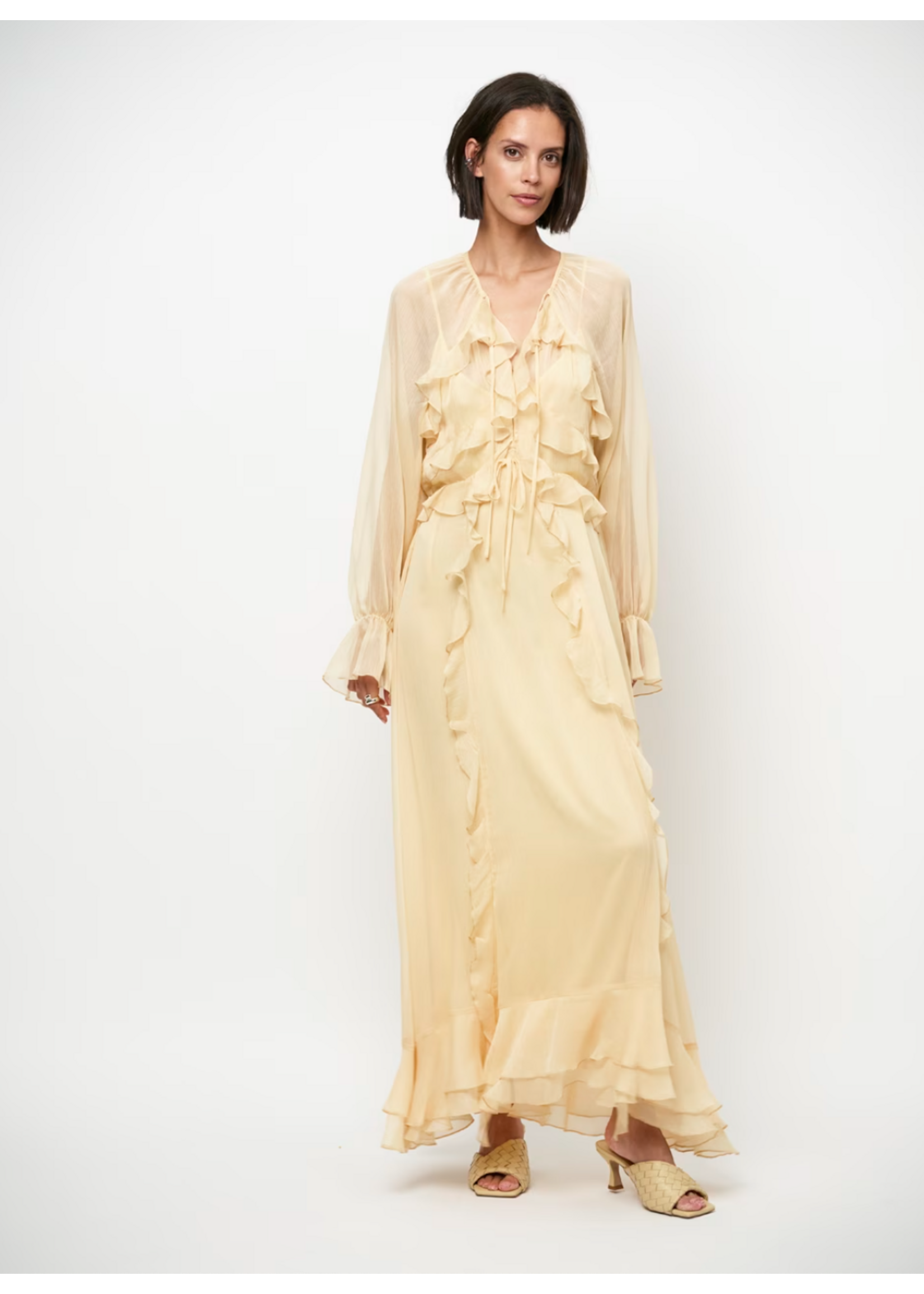 CHIFFON MAXI DRESS