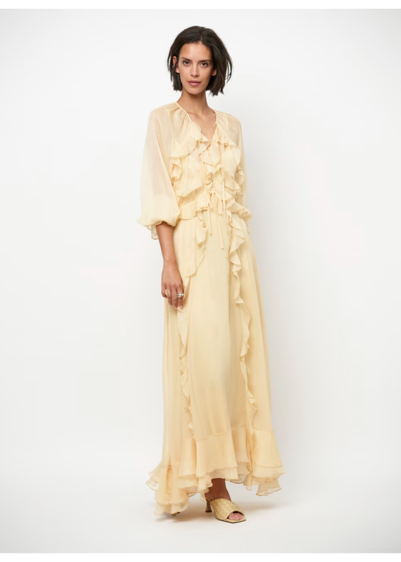 CHIFFON MAXI DRESS