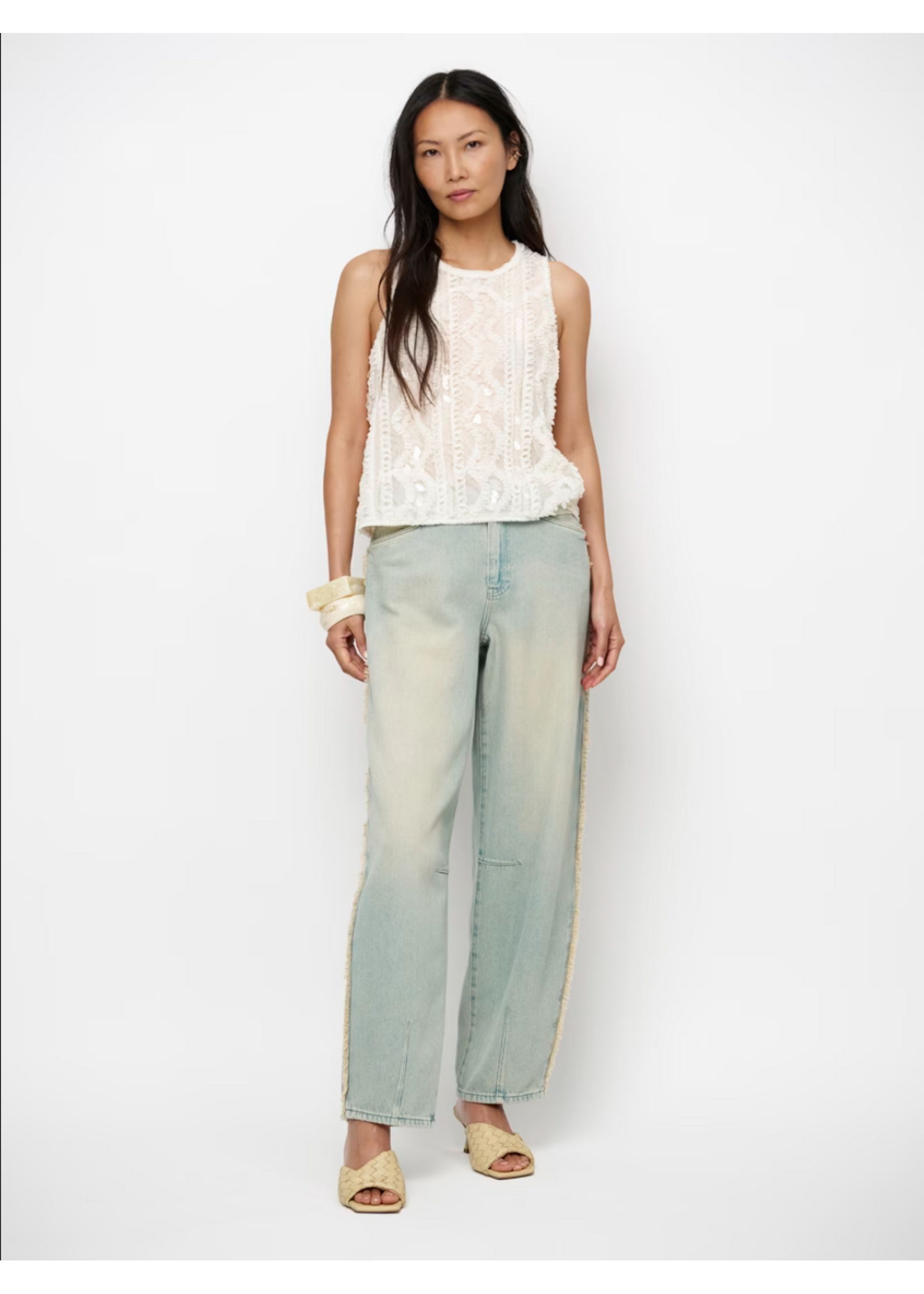 FRINGE JEANS