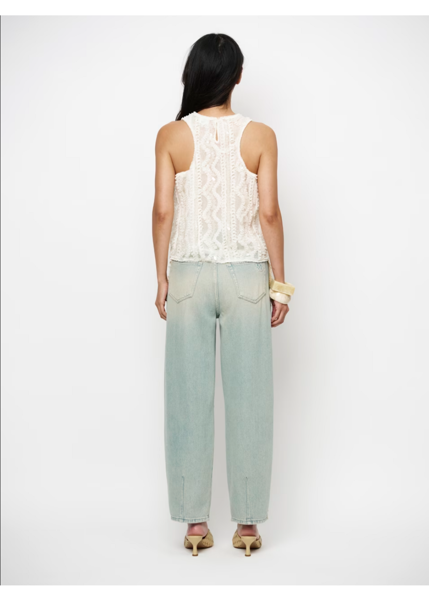 FRINGE JEANS